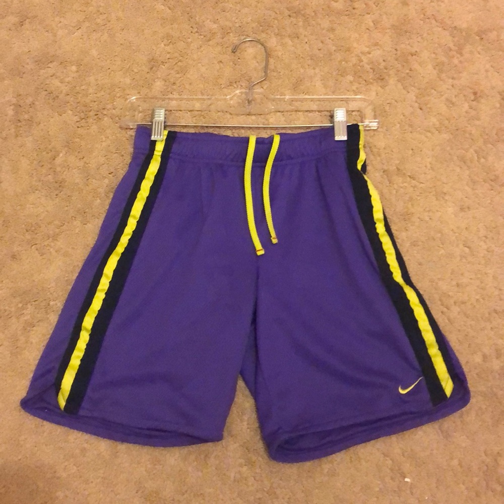 Purple shorts
